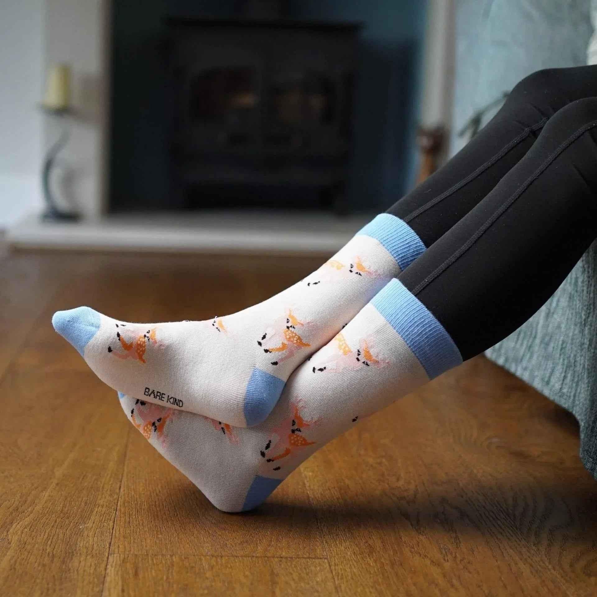 Save the Deer Bamboo Socks