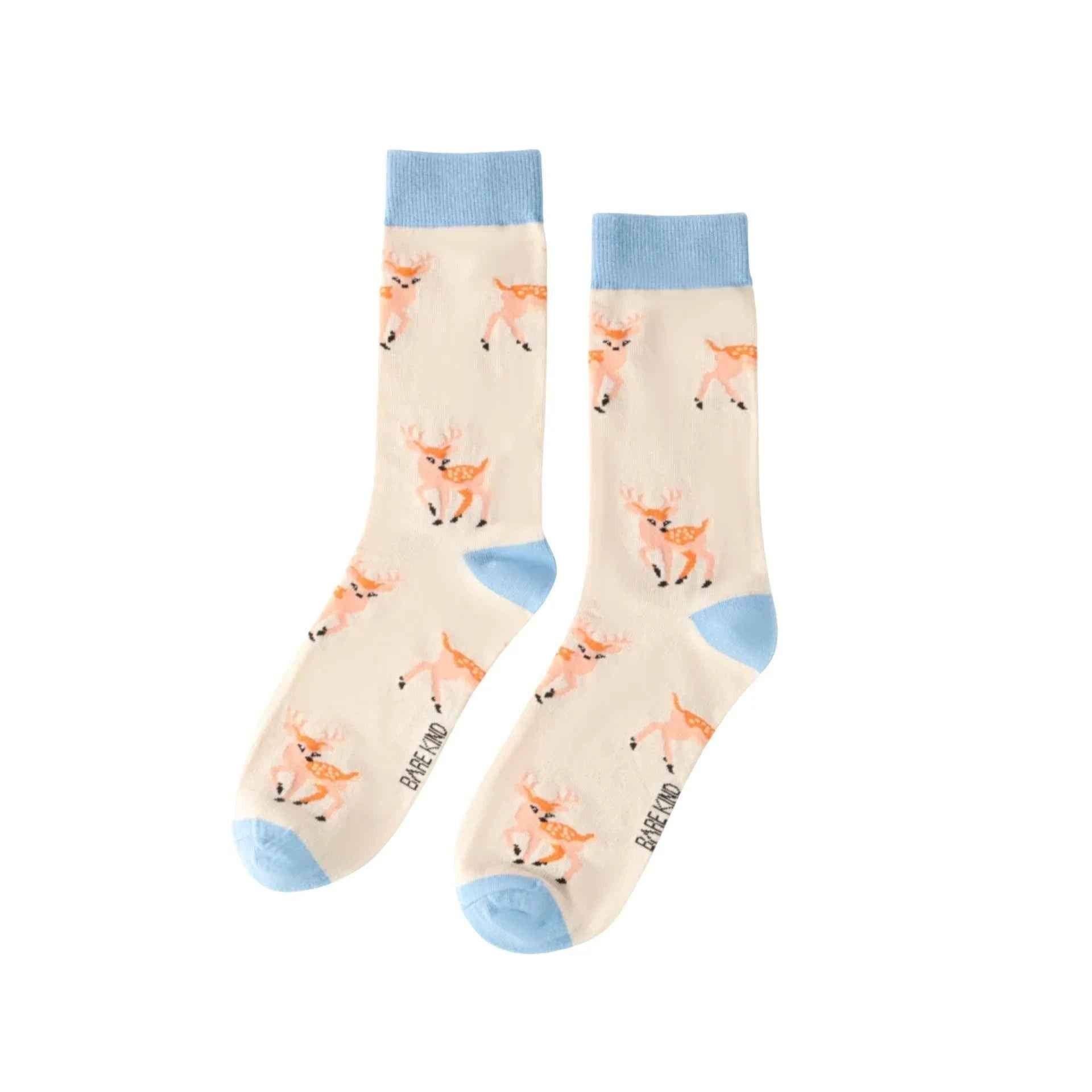 Save the Deer Bamboo Socks