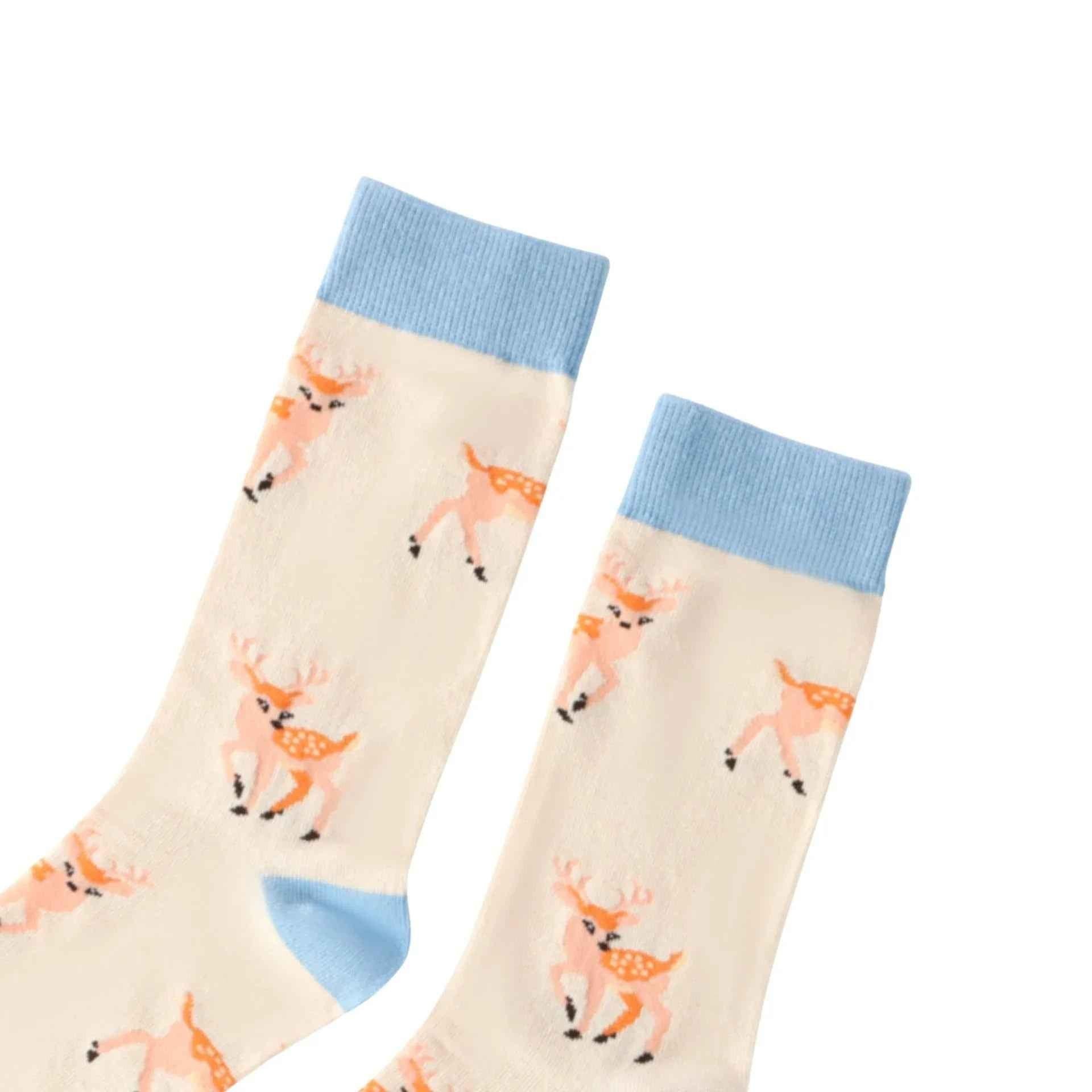 Save the Deer Bamboo Socks