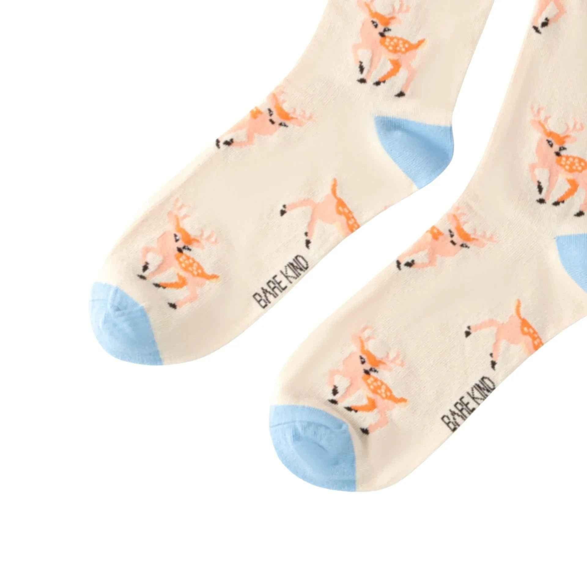 Save the Deer Bamboo Socks