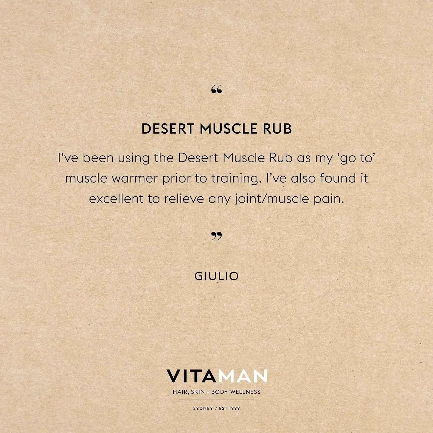 Desert Muscle Rub for Men - Ultimate Men's Grooming Solution - ShopHub