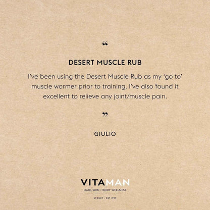 Desert Muscle Rub for Men - Ultimate Men's Grooming Solution - ShopHub