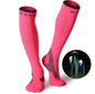 Professional Long Compression Socks for Running and Cycling - 72% Nylon Athletic Support
