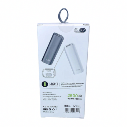 Kinglink 2,600 mAh Power Bank (Black) 9eight5
