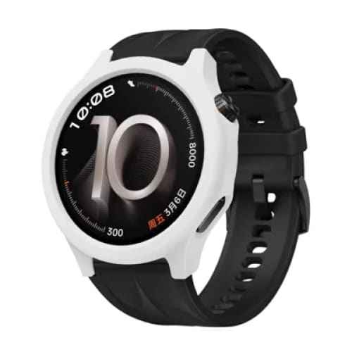 Protective Case for OnePlus Watch 4 (White Silicone)