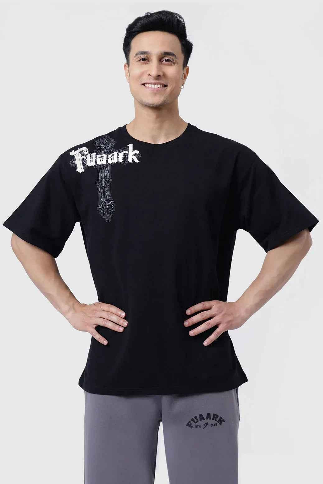 Eagle Oversized T-shirt Black