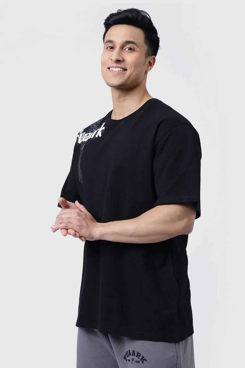Eagle Oversized T-shirt Black