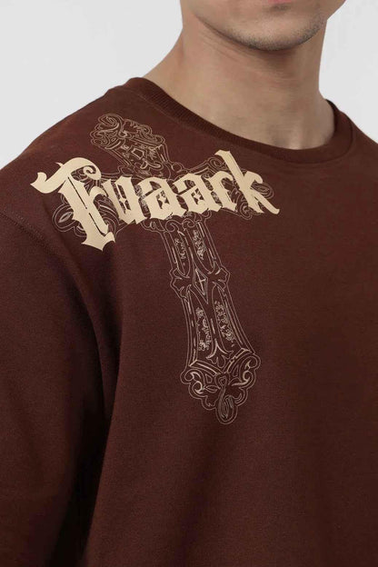 Eagle Oversized T-shirt Coffee
