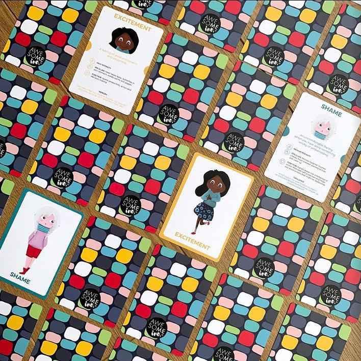 Emotional Warriors Card Game (age 3+)