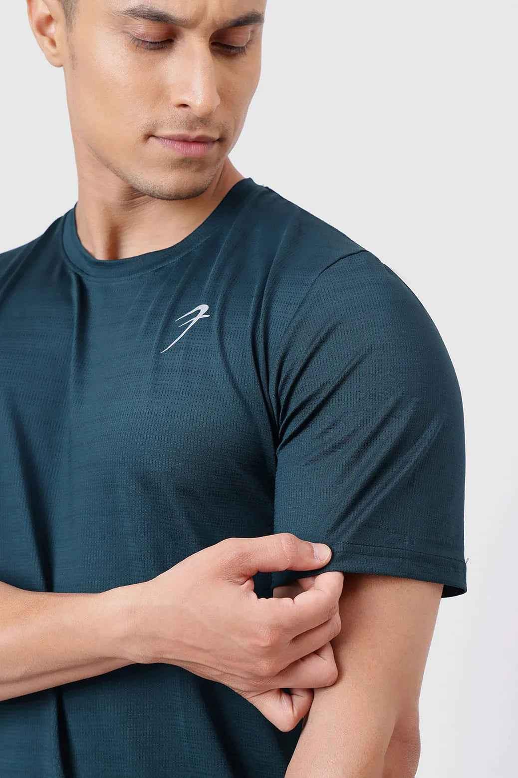 Ember Running T-shirt Bottle Green