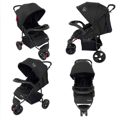 Explorer 3-Wheeler Stroller & Capsule Travel System with Food Tray and Liner