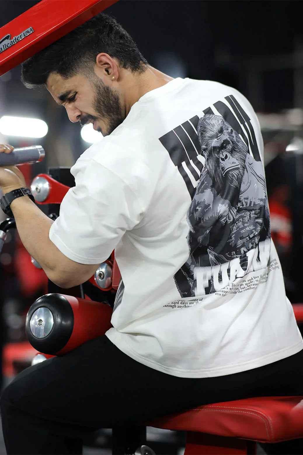 Gorilla Oversized T-shirt White
