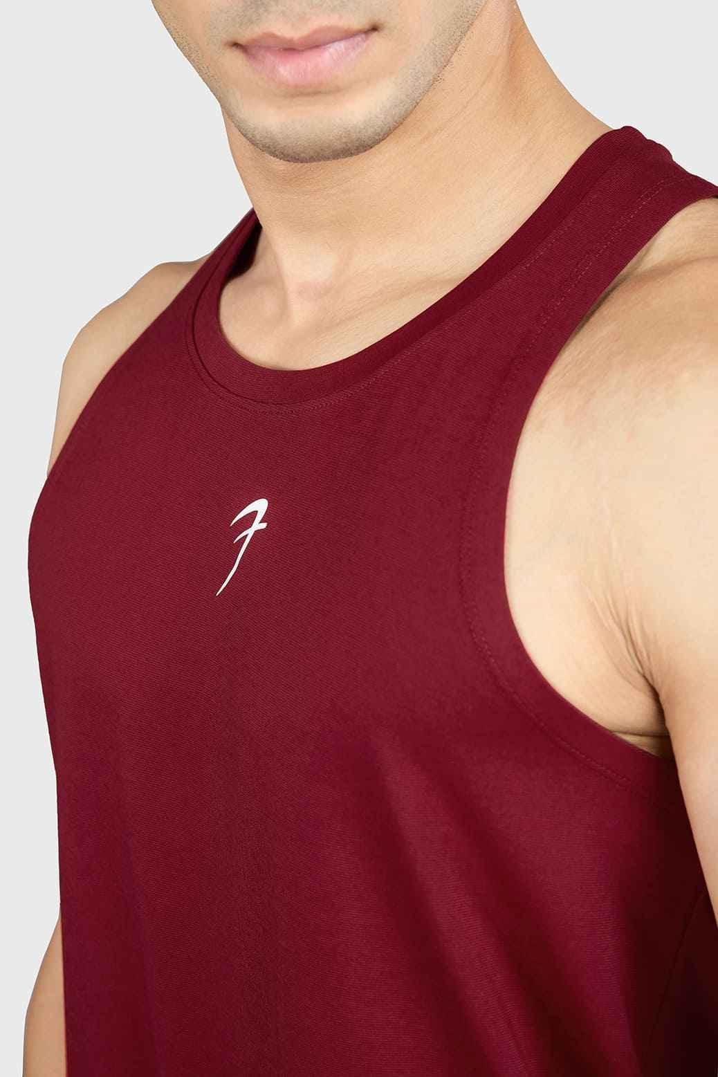 Pulse Running Tank Deep Red