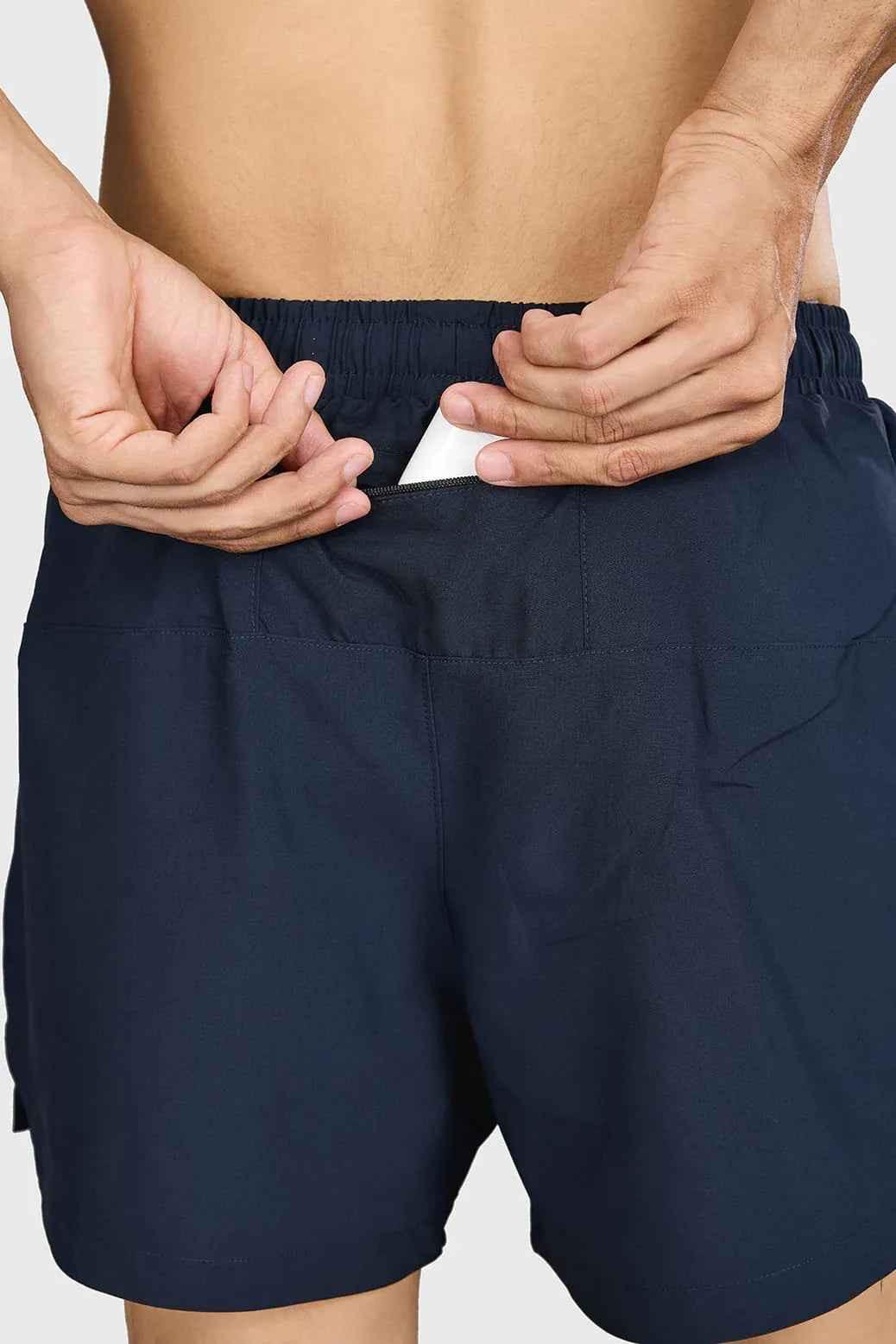 Pulse 4" Running Shorts Navy
