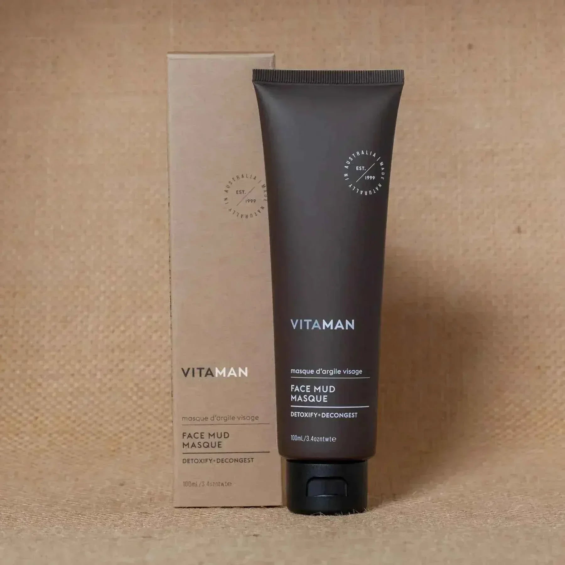 Face Mud Masque 100ml - Essential for Your Men's Skincare Line - ShopHub
