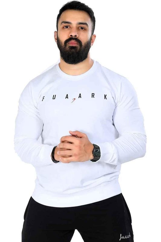 Fall Sweatshirt White