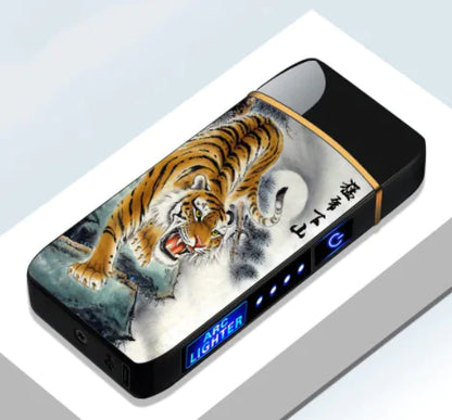 Electric Plasma Arc Lighter - Touch Sensing USB Rechargeable | Camping Equipment - ShopHub