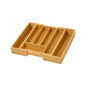Frankly Cotton Bamboo Expandable Cutlery Tray Nest & Stem Homewares