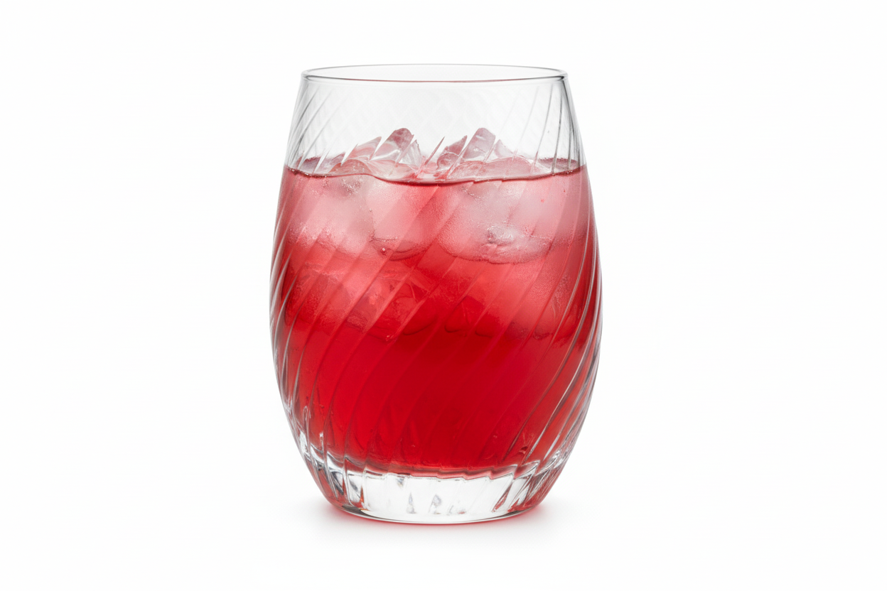 Frankly Cotton Clear Diagonal Textured Glass Tumbler 330ml Nest & Stem Homewares