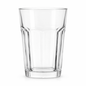 Frankly Cotton Clear Faceted Glass Tumbler 473ml Nest & Stem Homewares