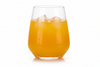 Frankly Cotton Clear Stemless Glass Tumbler 435ml