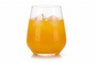 Frankly Cotton Clear Stemless Glass Tumbler 435ml Nest & Stem Homewares