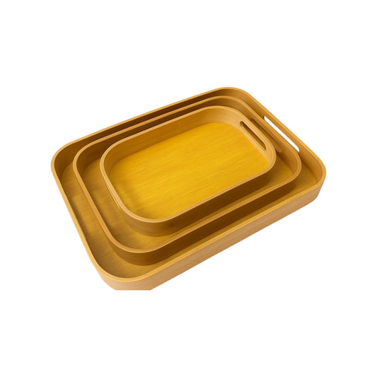 Frankly Cotton Bamboo Serving Trays Nest & Stem Homewares