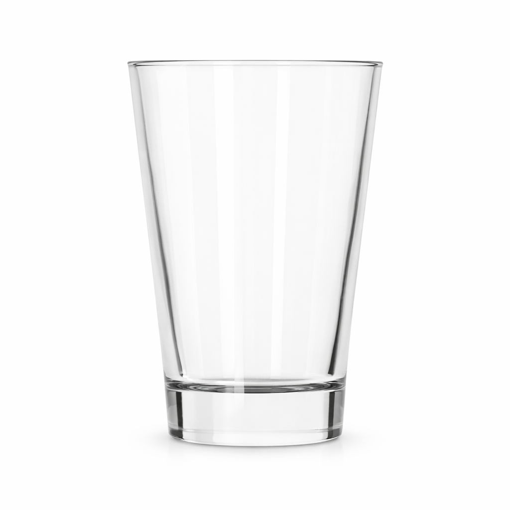 Frankly Cotton Clear Glass Tumbler 414ml Nest & Stem Homewares