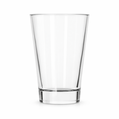Frankly Cotton Clear Glass Tumbler 414ml Nest & Stem Homewares