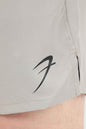 2 in 1 Compression Shorts Beige