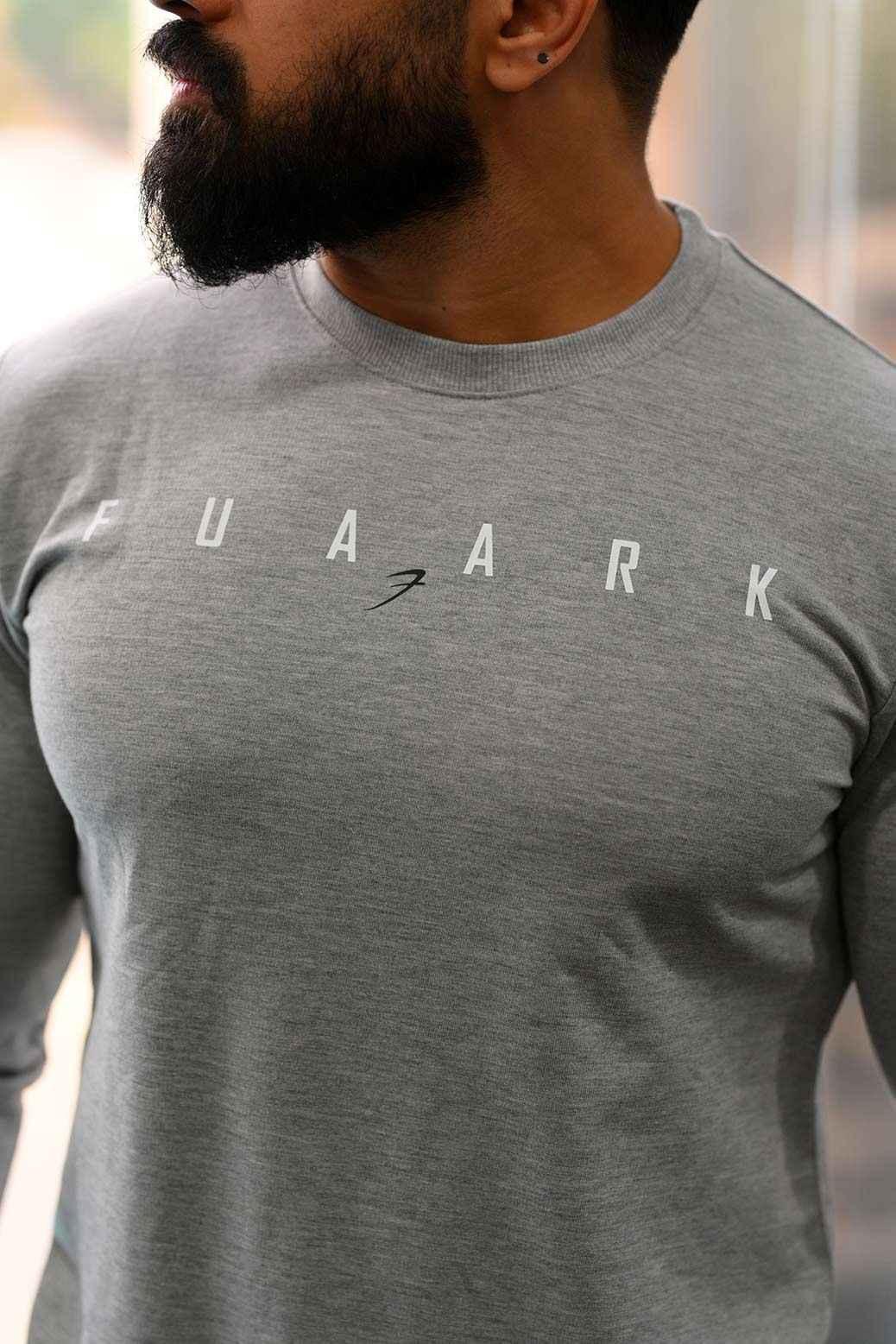 Fall Sweatshirt Light Grey