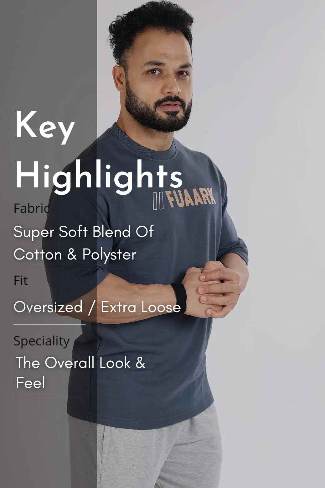 Greatest Oversized T-shirt Grey