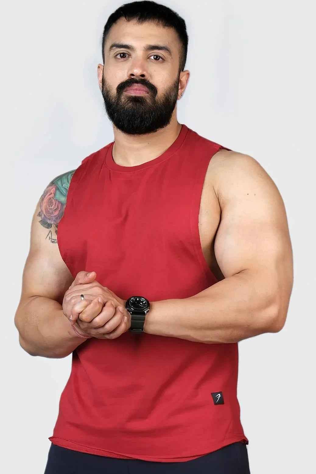 Legacy DeepArm Tank Maroon