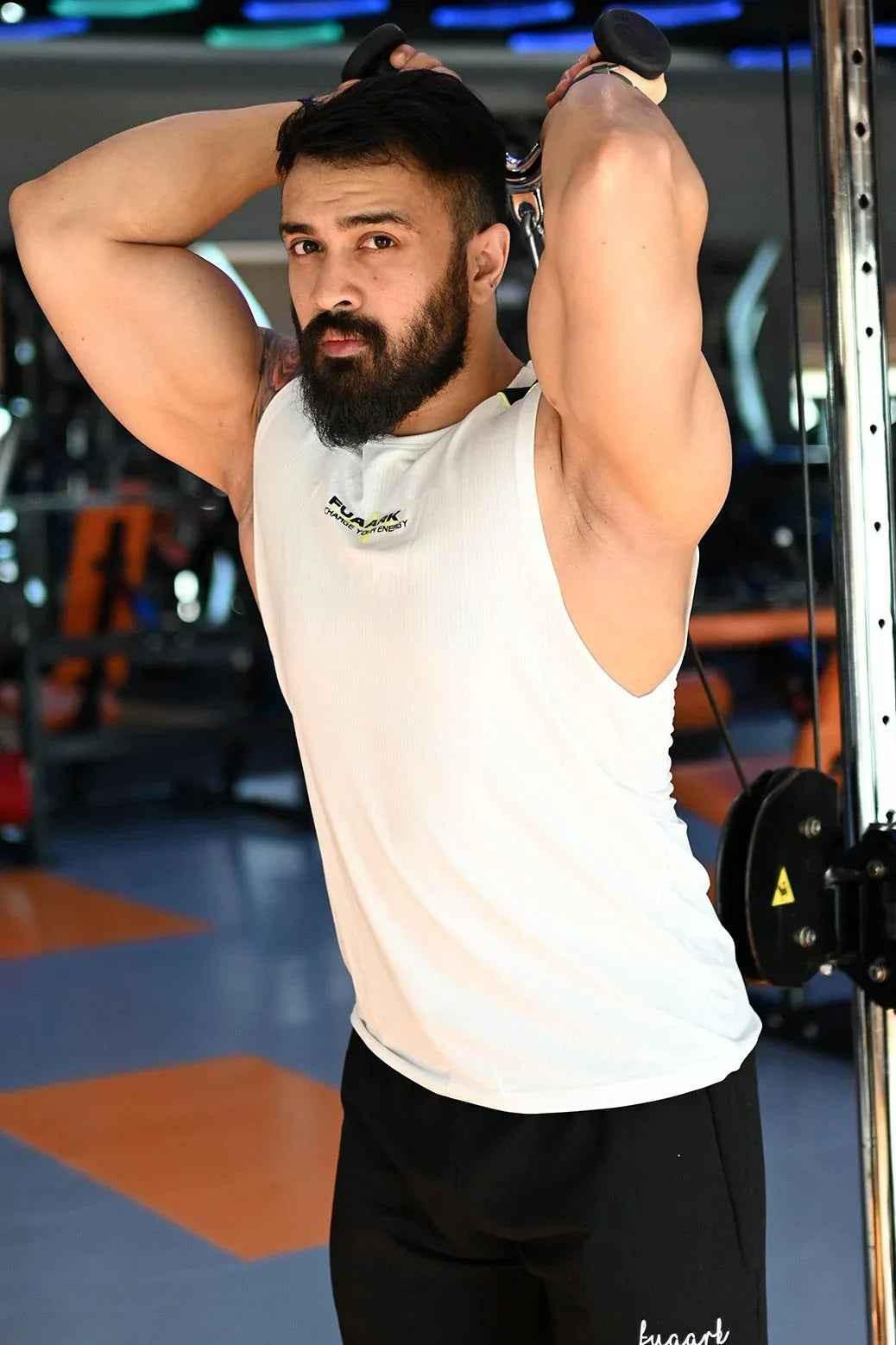 Lining Tank White