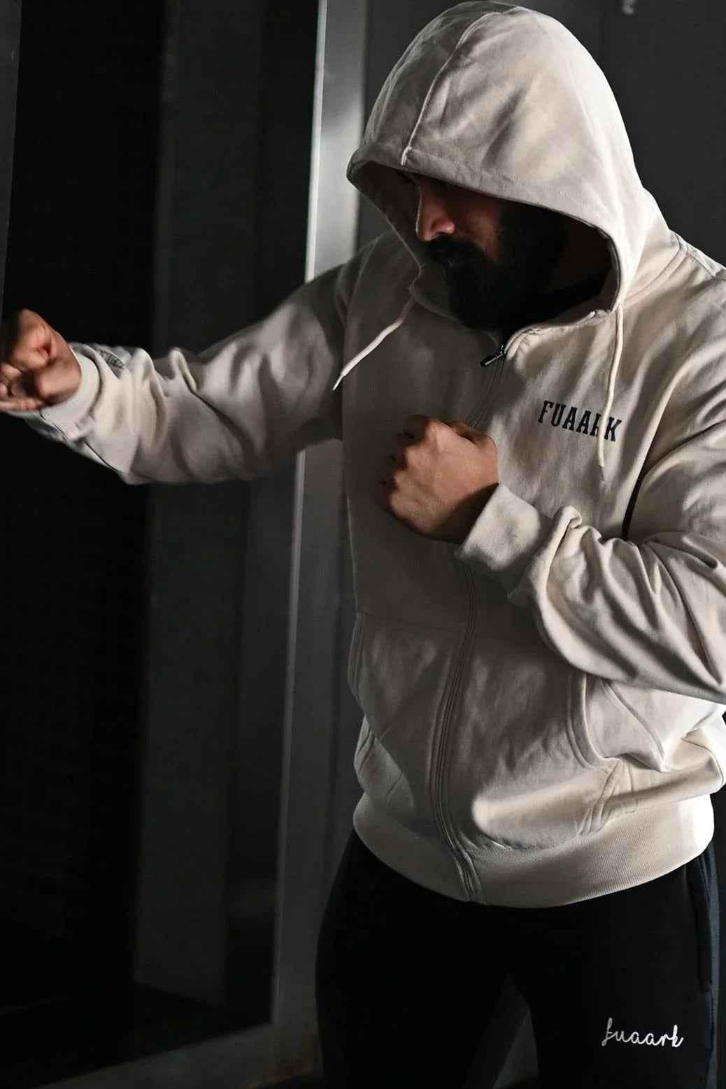 Oversized Frost Jacket Beige
