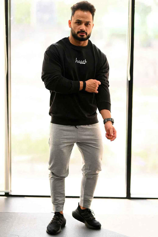 Oversized Sweatshirt Black