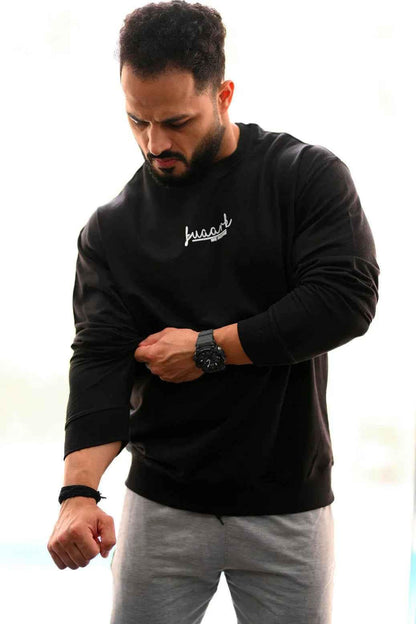 Oversized Sweatshirt Black