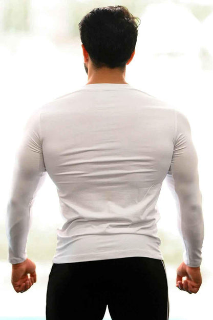 Peak Fullsleeves T-shirt White