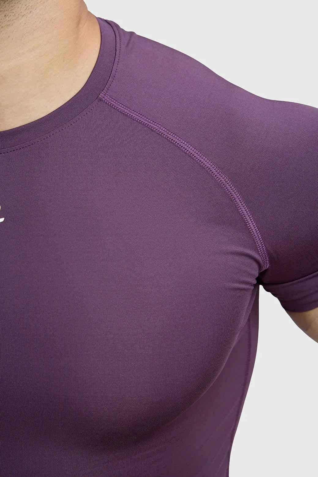 Compression T-shirt Plum