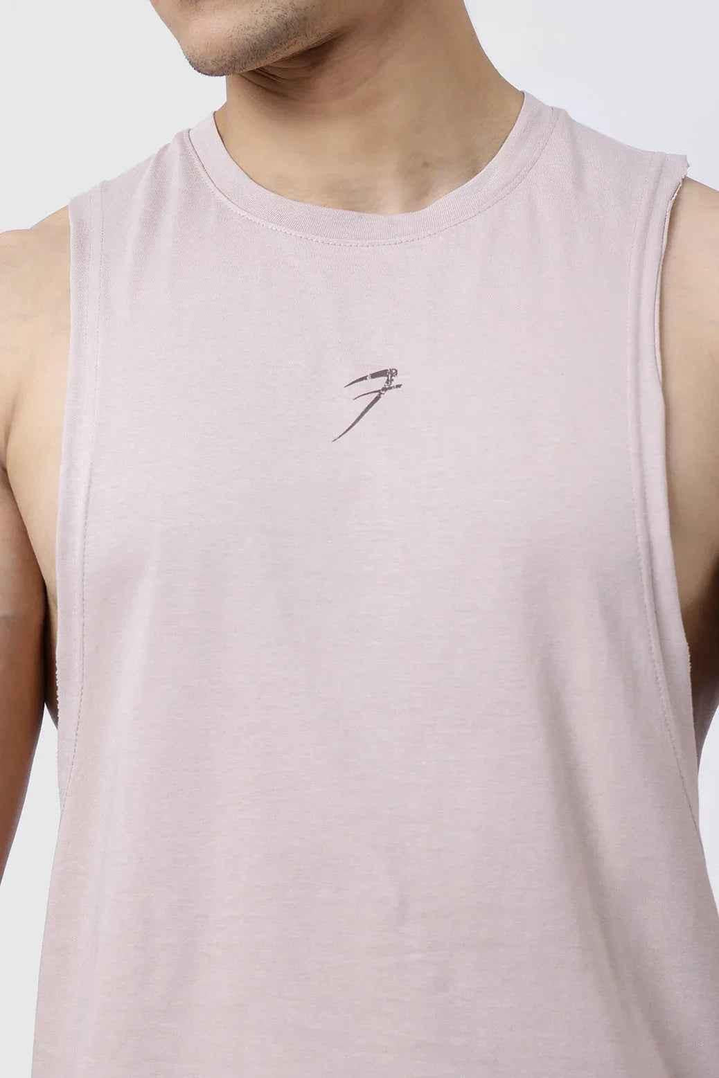 Drift Deep Arm Tank Beige