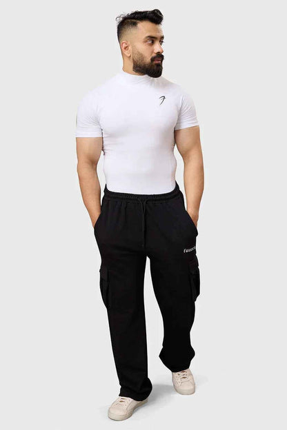 High Neck Compression T-shirt White