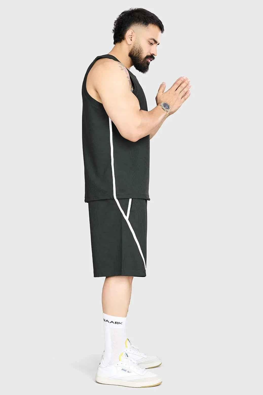 Drip Oversized Tank Olive