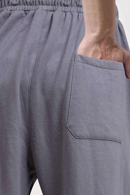 Laidback Relaxed Pants Dark Grey