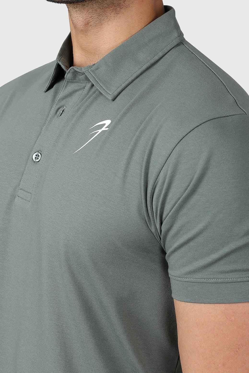 Polo T-shirt Sage Green