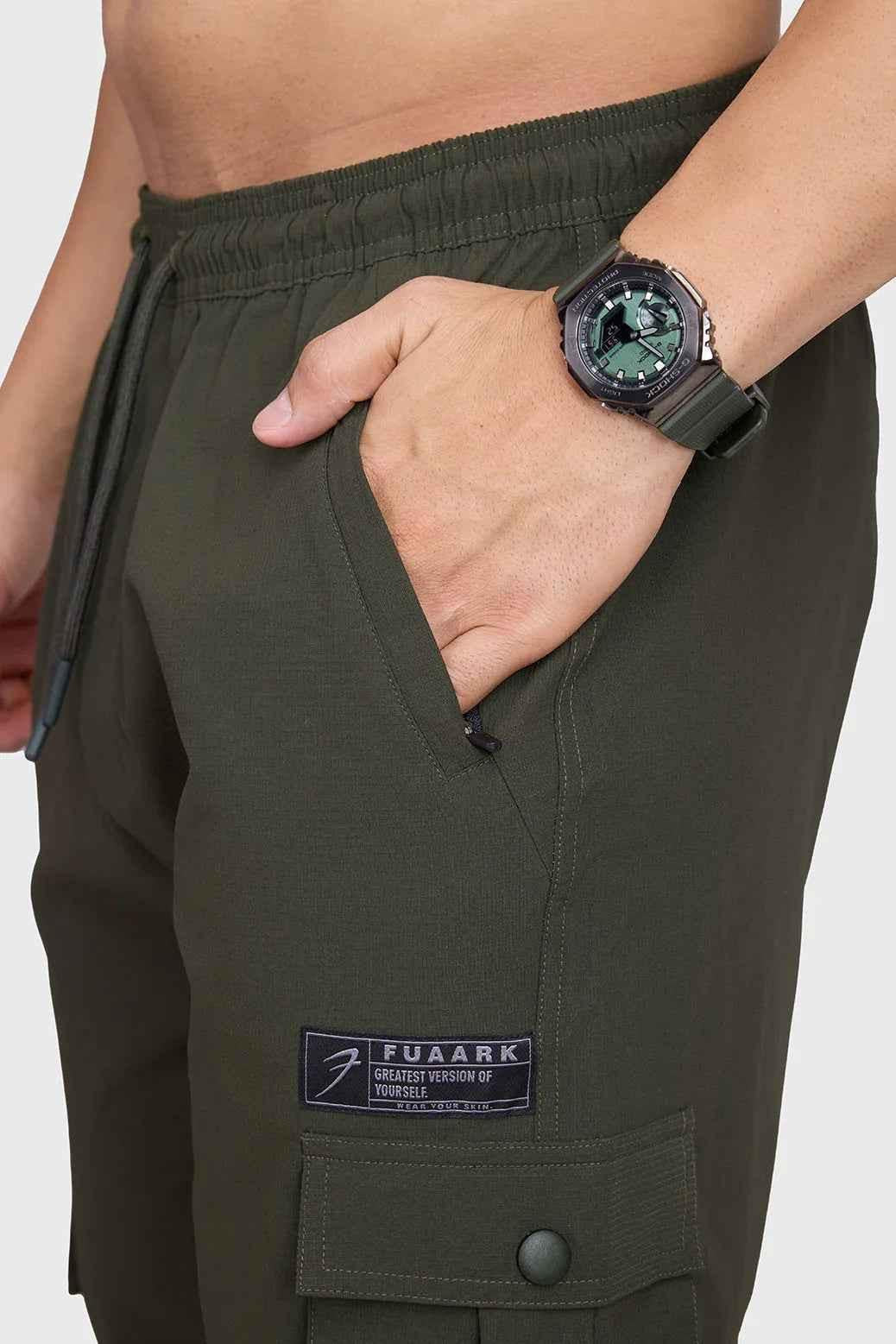 Script Cargo Joggers Army