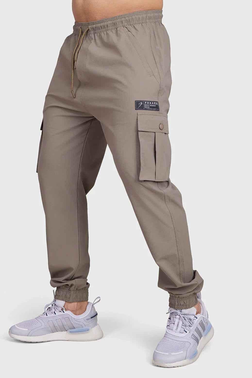 Script Cargo Joggers Brown