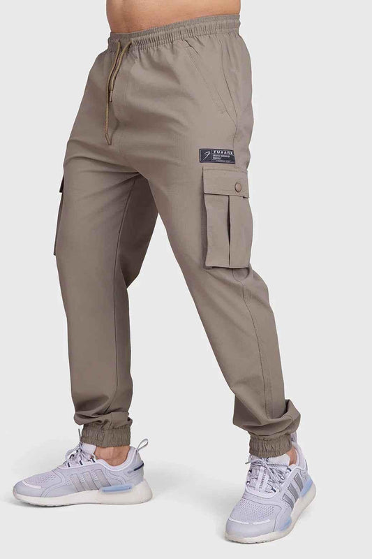 Script Cargo Joggers Brown