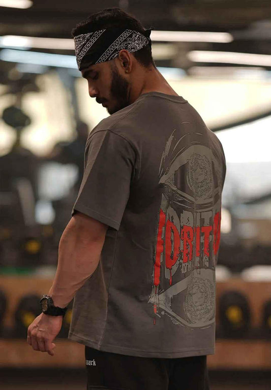 Fortitude Oversized T-shirt Dark Grey