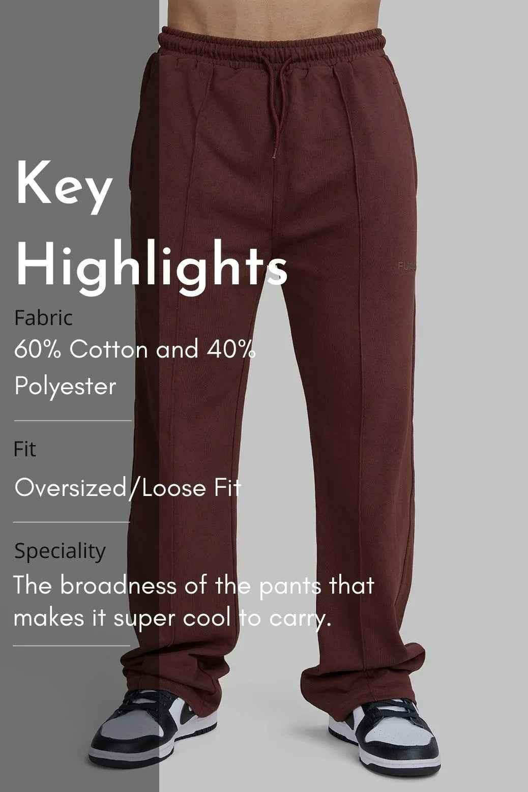 Pinnacle Straight Pants Brown