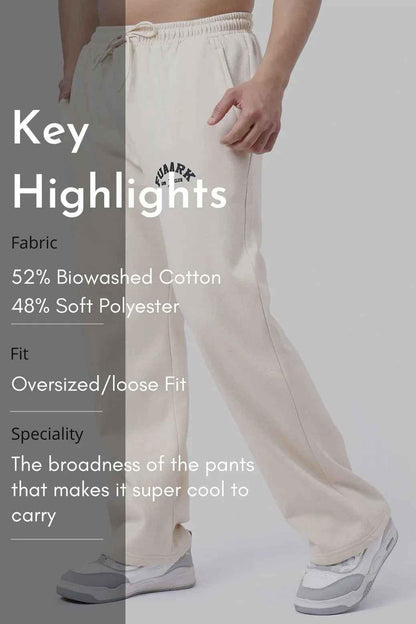 Laidback Relaxed Pants Beige